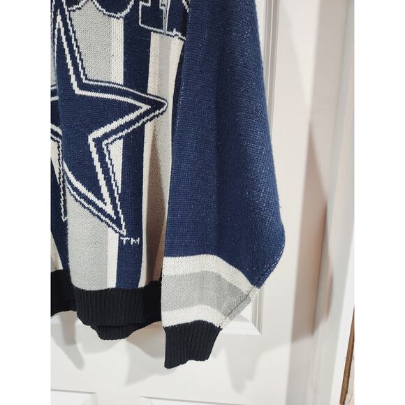 Vintage Dallas Cowboys Pull Over Wool Sweater Men's Large XL or XXL - Picture 5 of 15